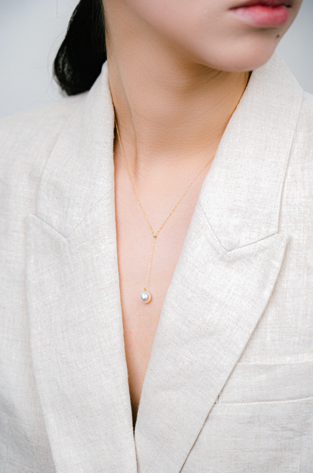 Y-Shaped Necklace